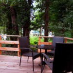 Schöne Ruhemöglichkeit Haus 1, Ferienwohnung Brandenburg, Seeblick, Terrasse