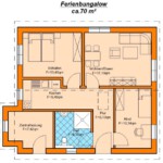 Ferienbungalow 70 m² Ferienhaus am See, Bungalows