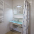 Bungalows - die Badezimmer Beschreibung Ferienpark nahe Berlin