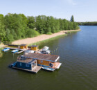 Unser grosser Bootssteg