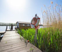 Unser zweiter, kleiner Bootssteg Unser zweiter, kleiner Bootssteg