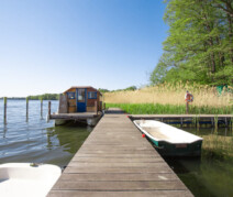 Unser zweiter, kleiner Bootssteg Unser zweiter, kleiner Bootssteg